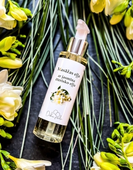Massage oil with jasmine aroma